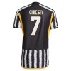 Camiseta de fútbol Juventus 2023-24 Chiesa 7 Primera Equipación - Hombre